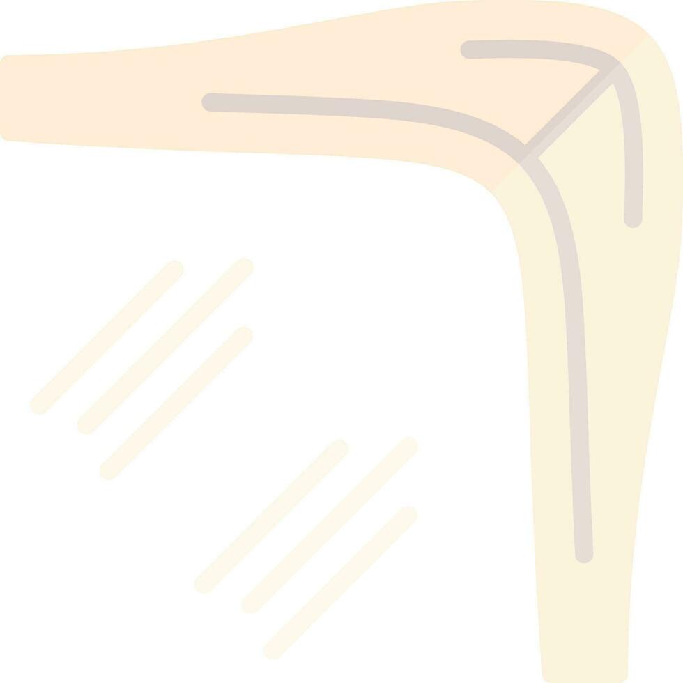 diseño de icono de vector de boomerang