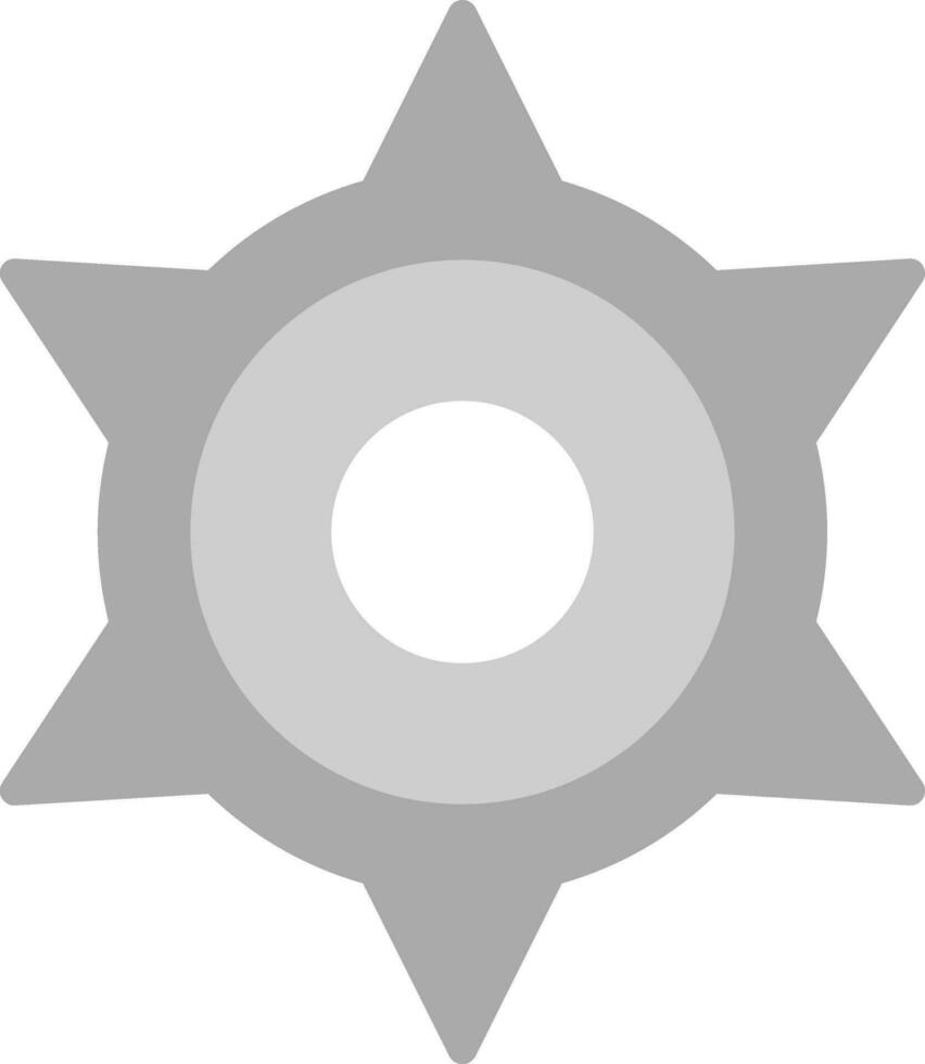 Shuriken Vector Icon Design