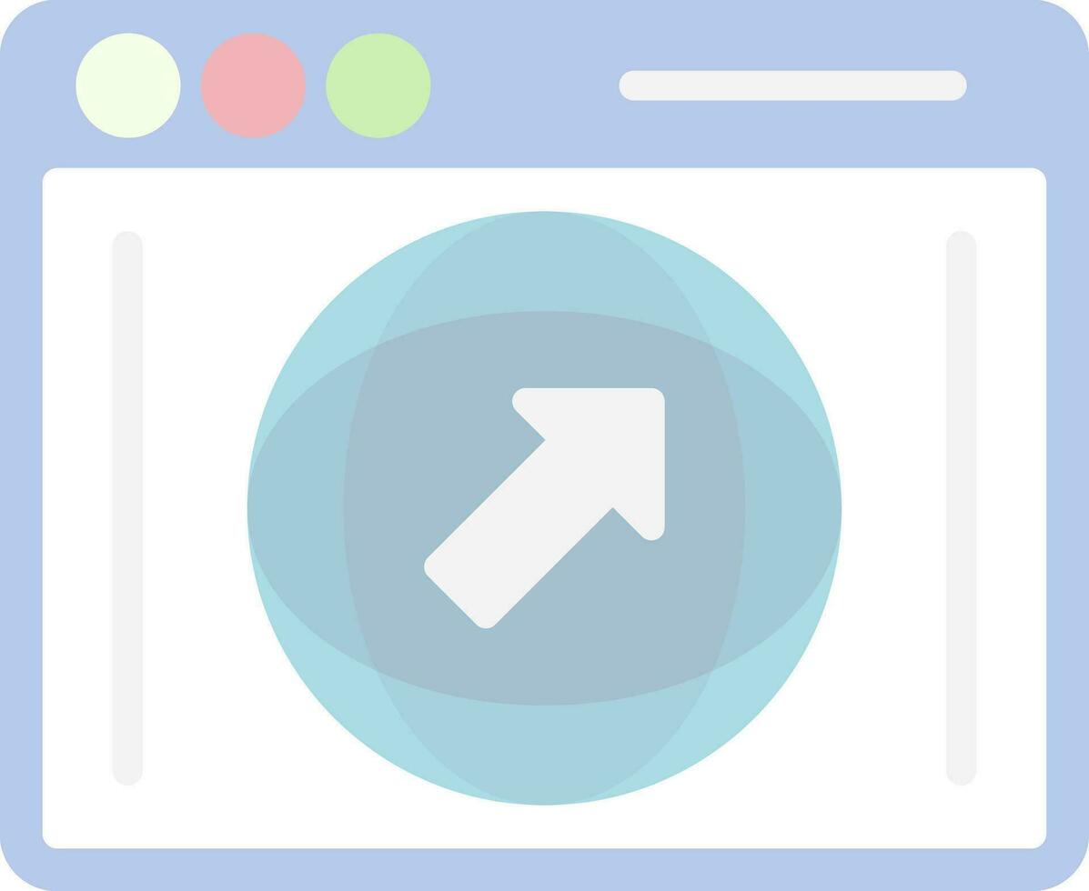 Website Vector Icon Design
