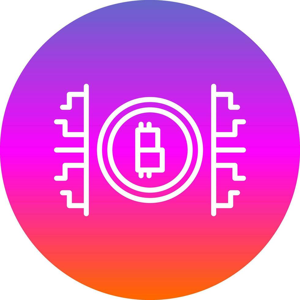 Digital currency Vector Icon Design