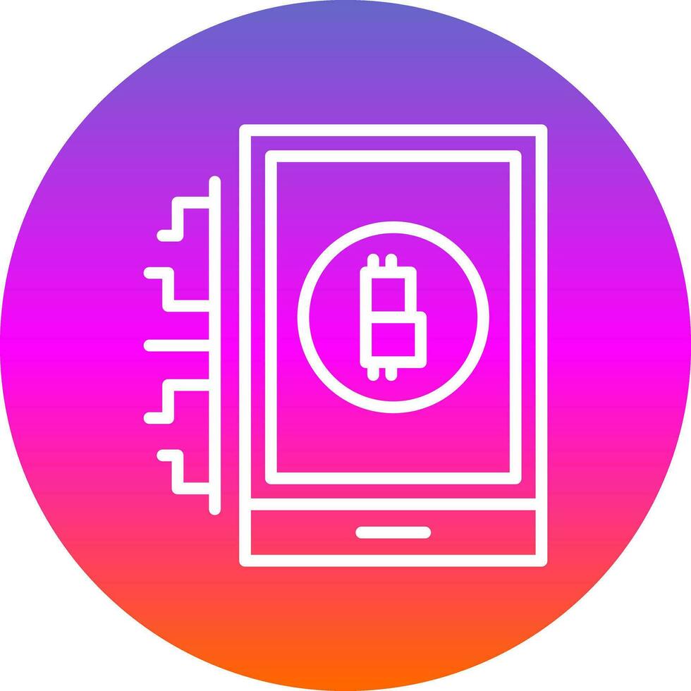 digital dinero vector icono diseño