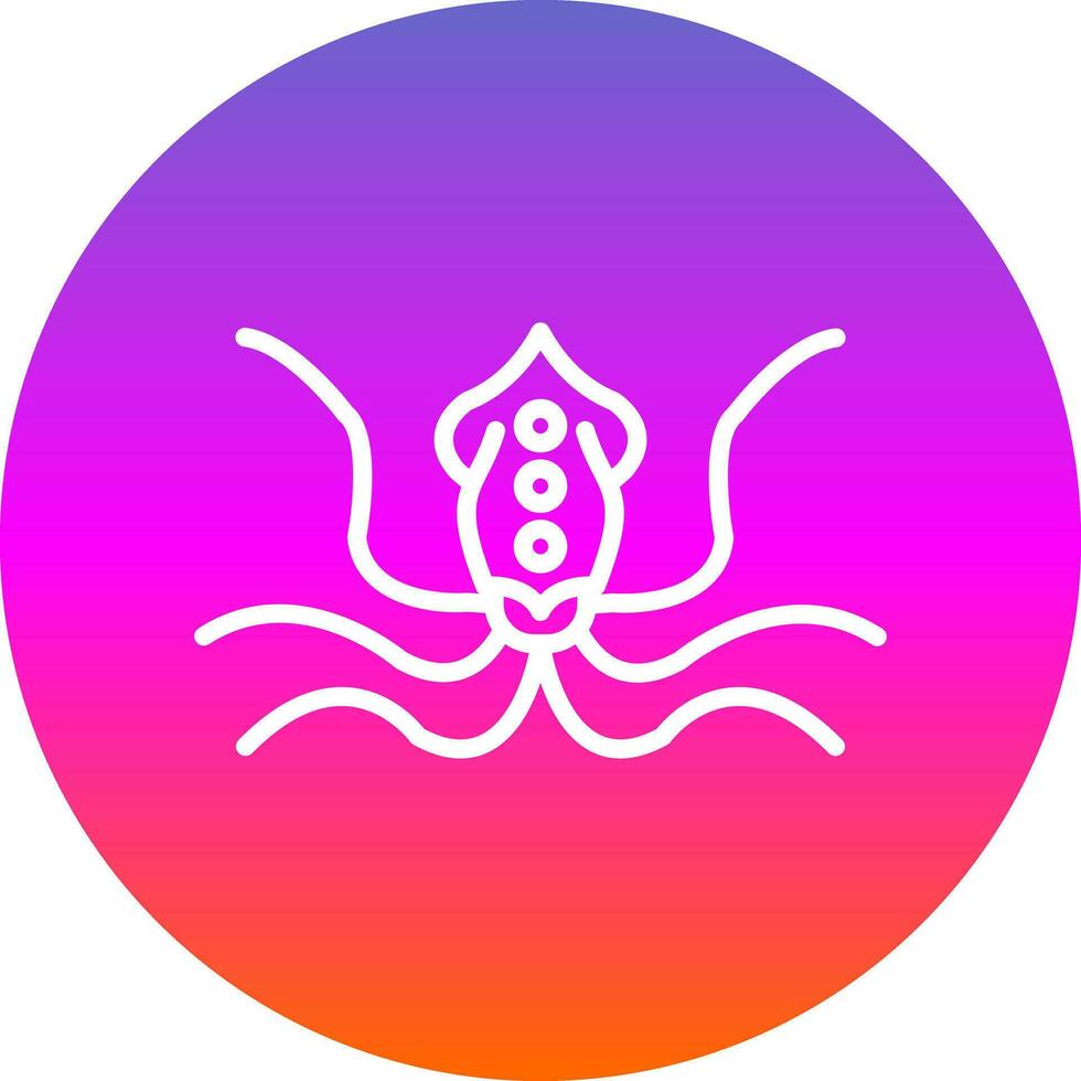 Squid Vector Icon Design