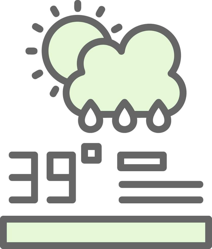 Forecast Analytics Vector Icon Design