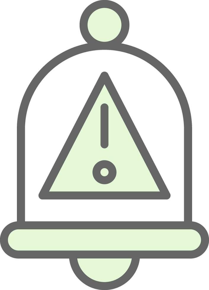 diseño de icono de vector de alerta