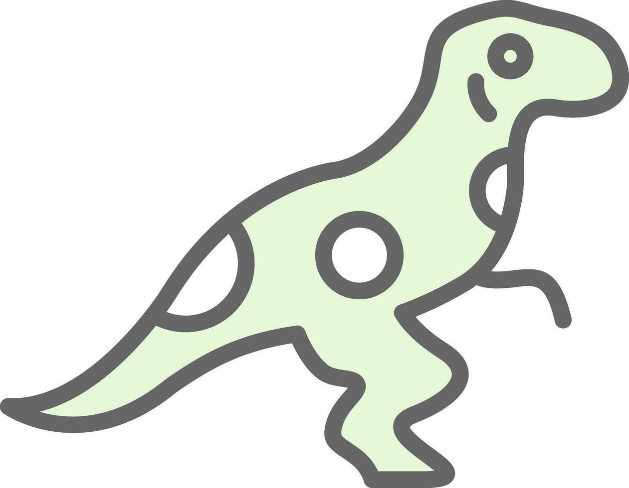 Dinosaur Vector Icon Design