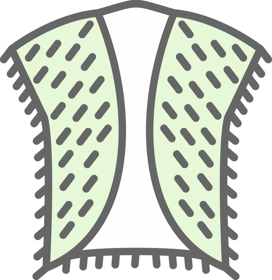 Coat Vector Icon Design