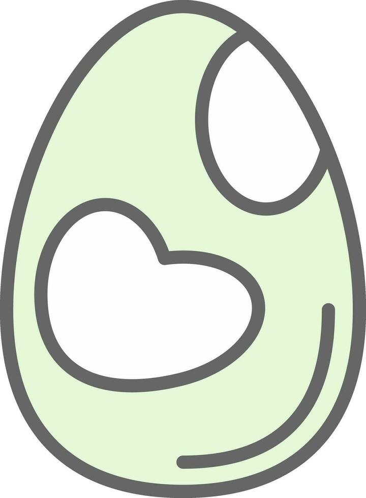 Dinosaur egg Vector Icon Design