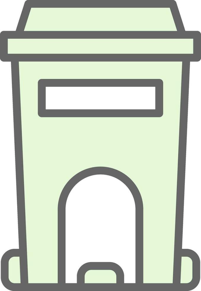 Bin Vector Icon Design