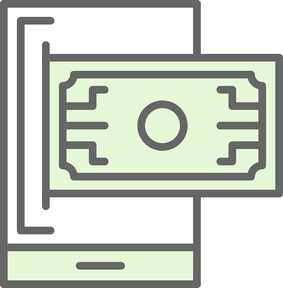 Digital wallet Vector Icon Design