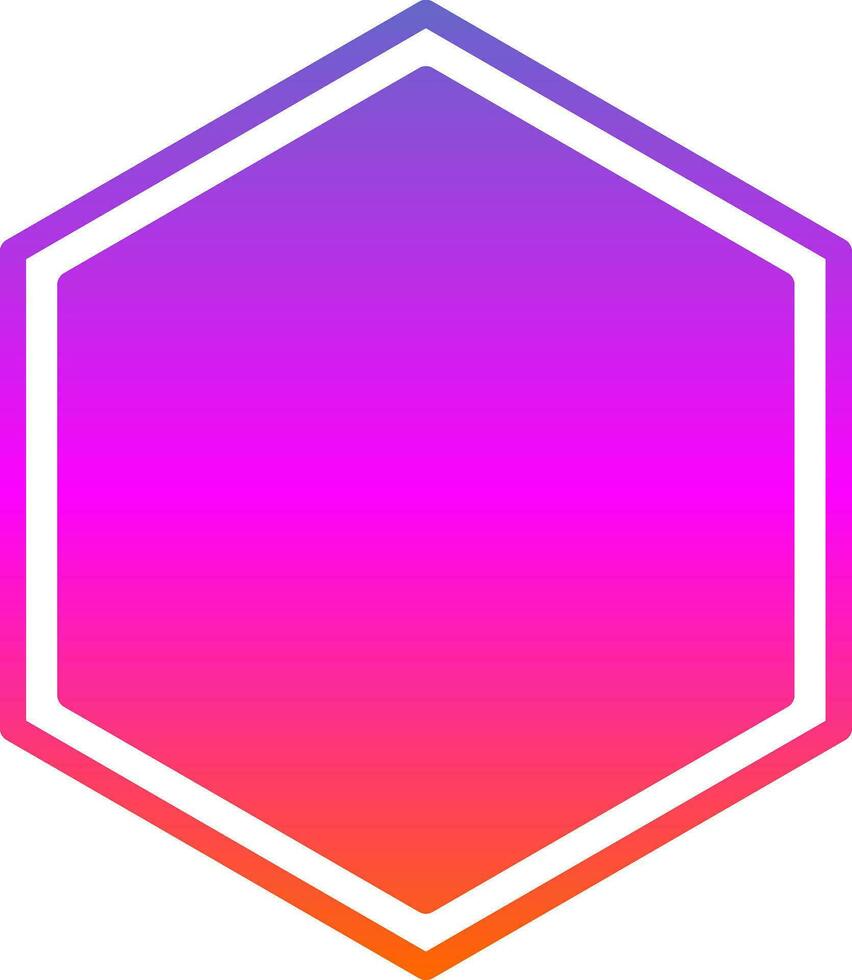 Slope Vector Icon Design
