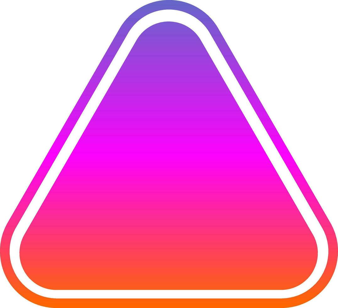 Falling Rocks Vector Icon Design