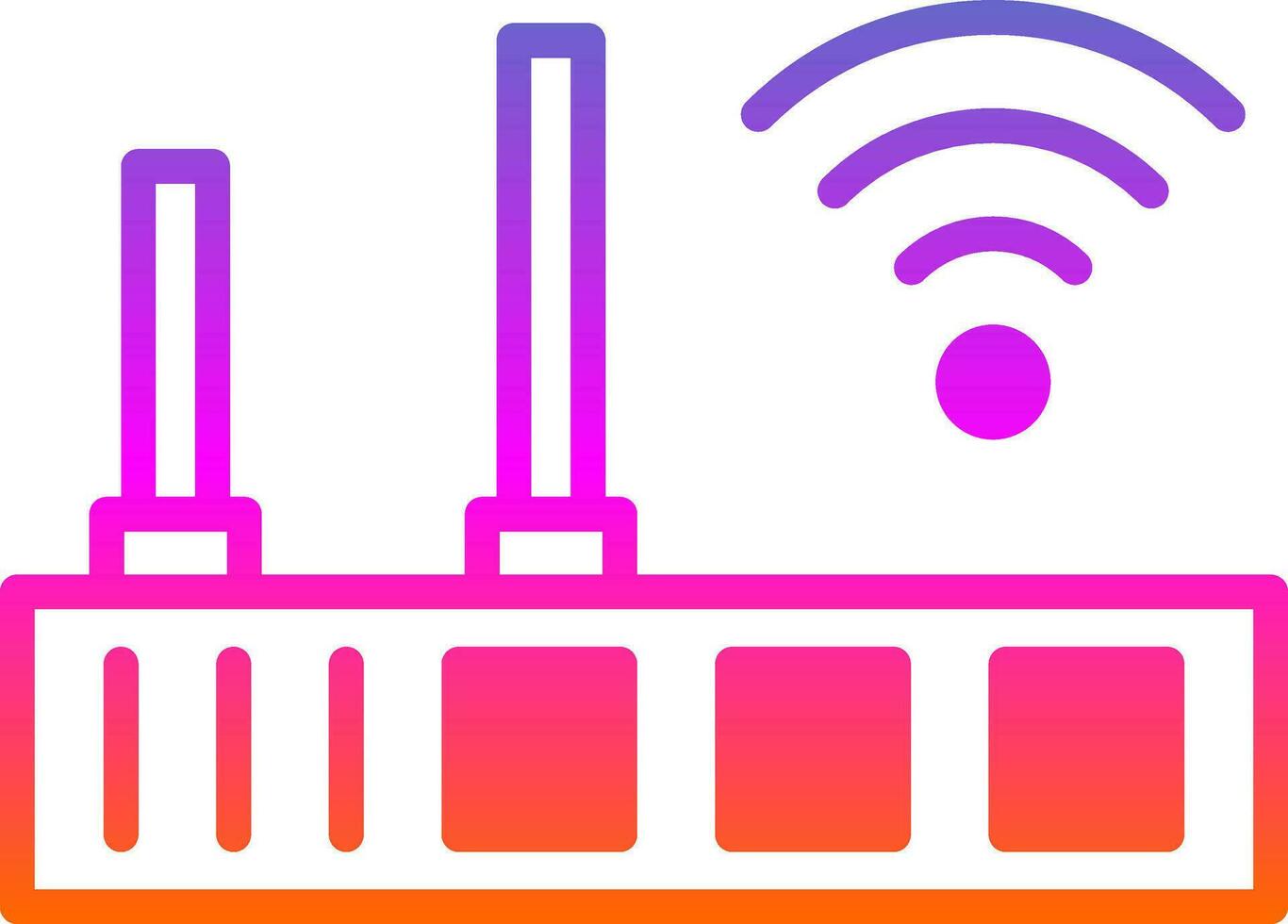 Wifi signal Vector Icon Design