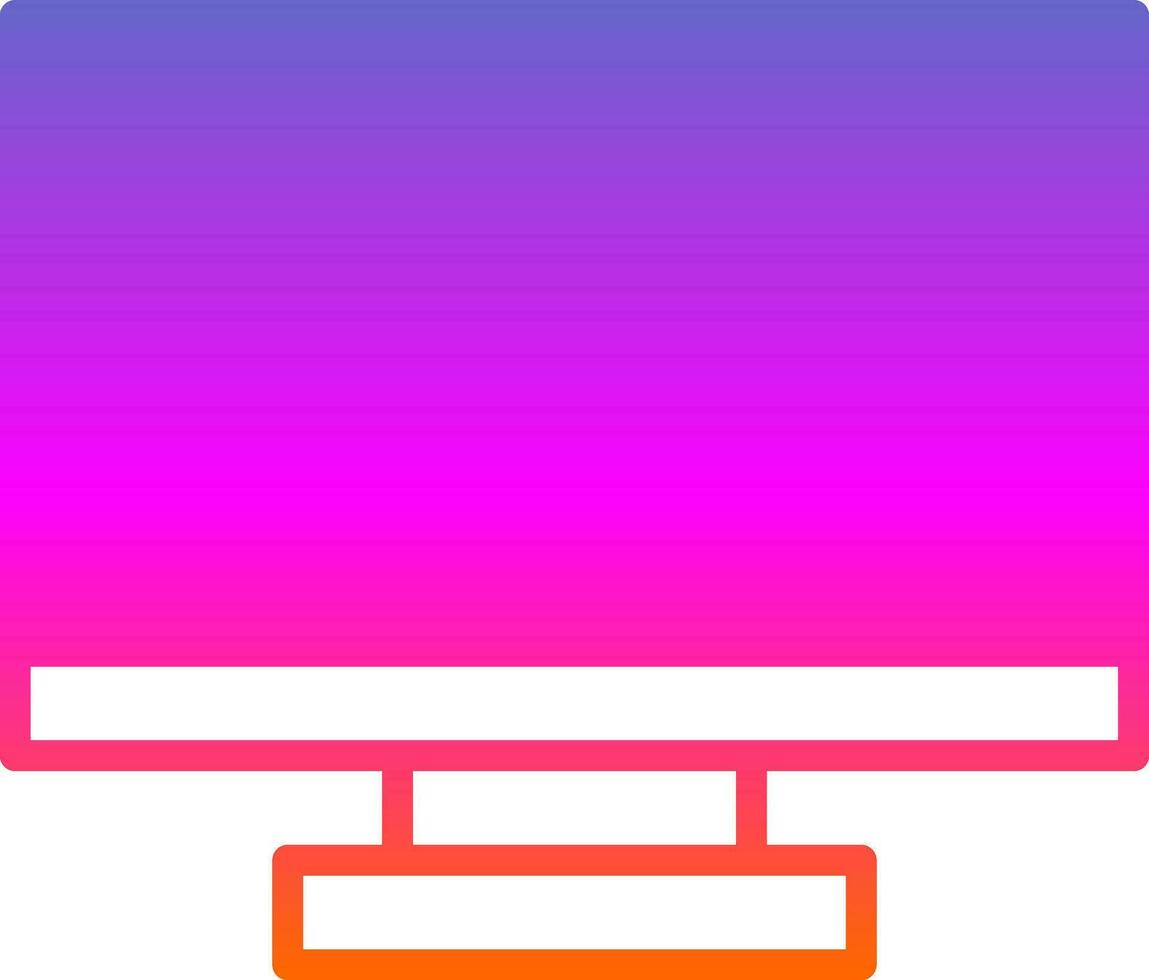 Lcd Vector Icon Design