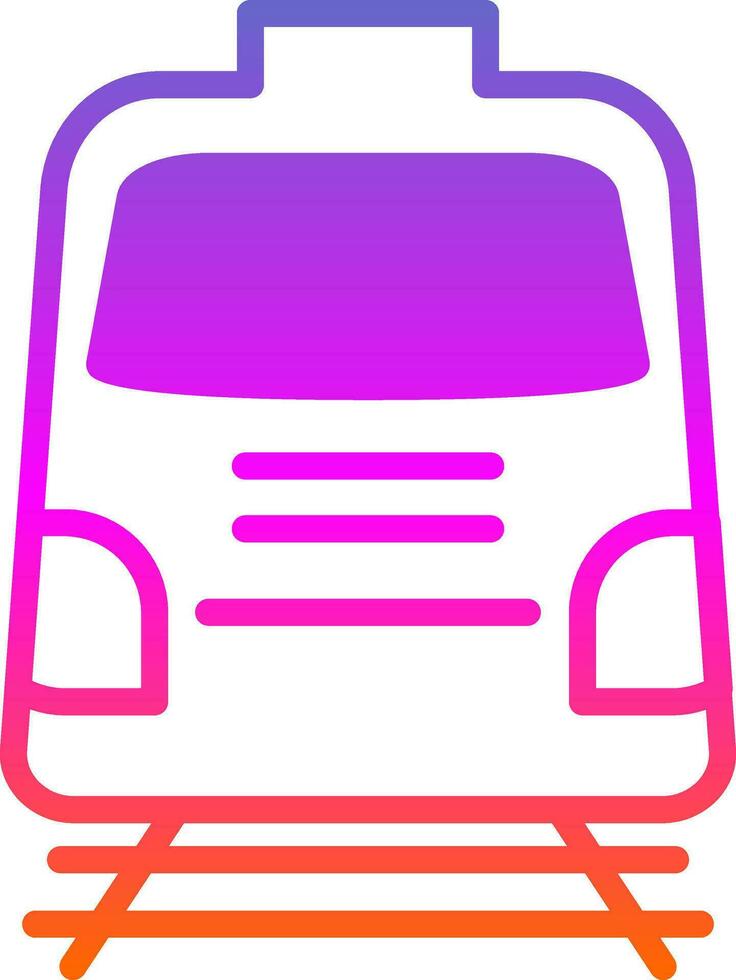 Train Vector Icon Design