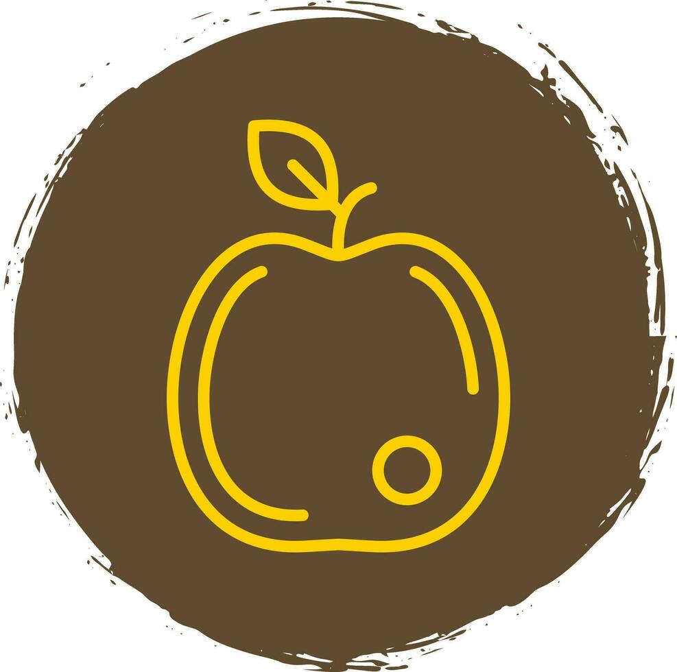 diseño de icono de vector de manzana