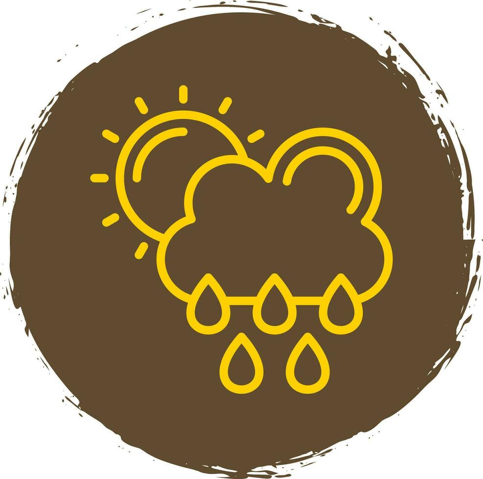 Rainy Day Vector Icon Design