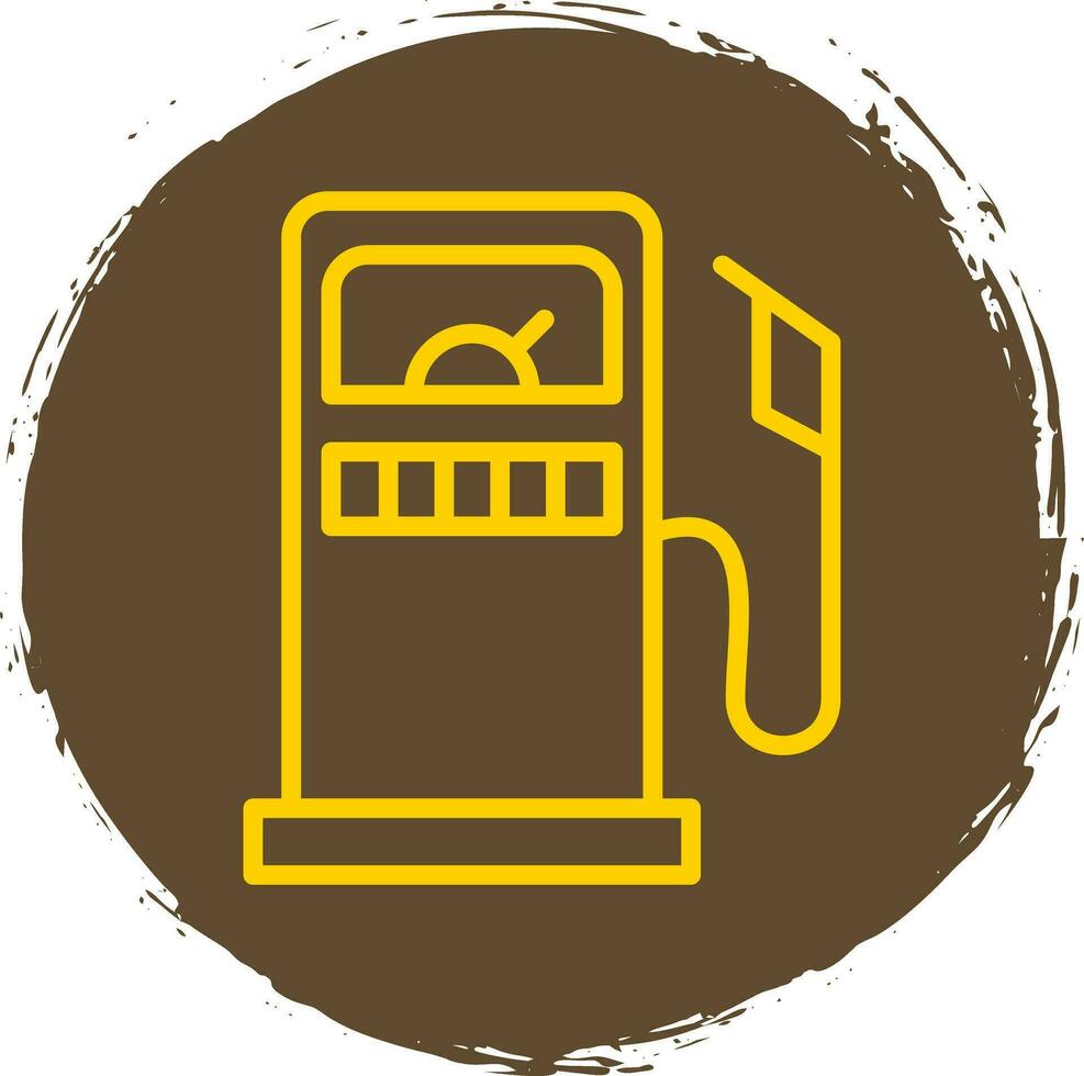 Gas Station Vector Icon Design