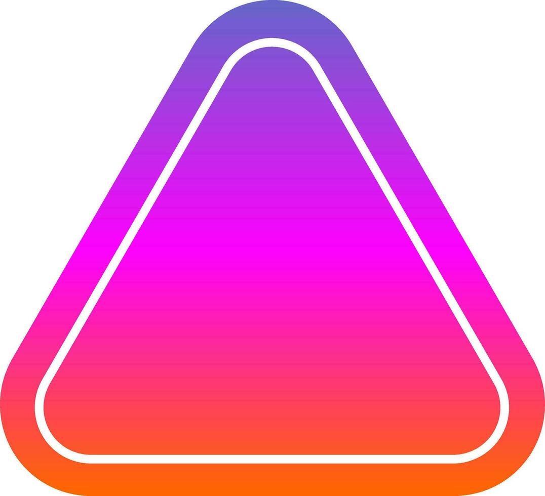 Falling Rocks Vector Icon Design