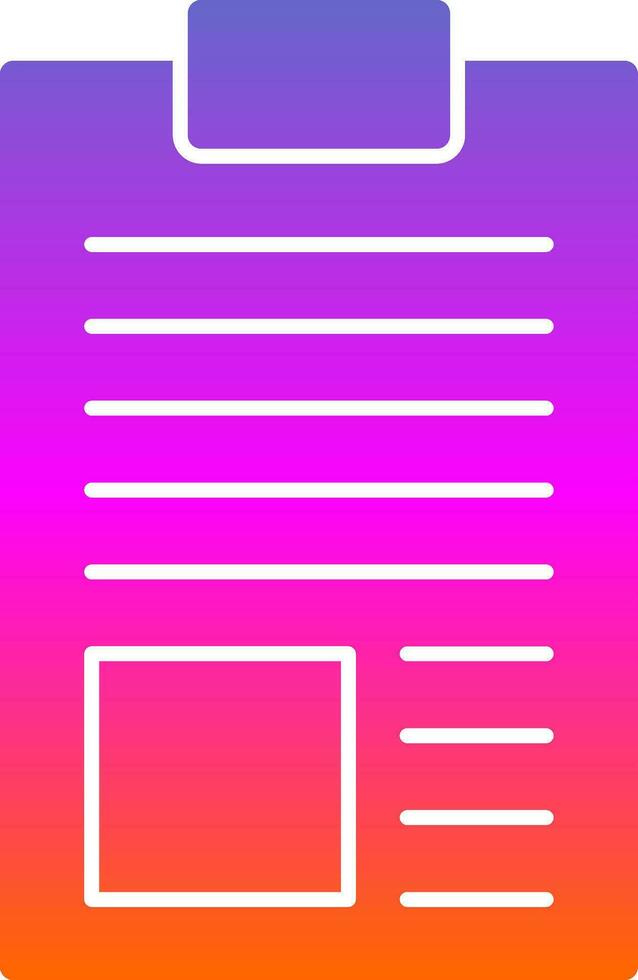 Report Vector Icon Design