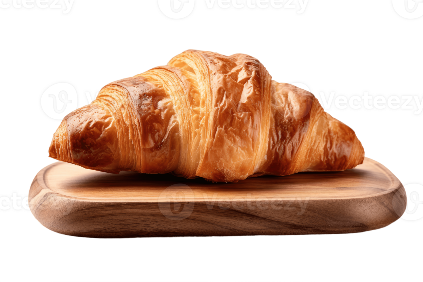 fresco croissant isolado ai generativo png