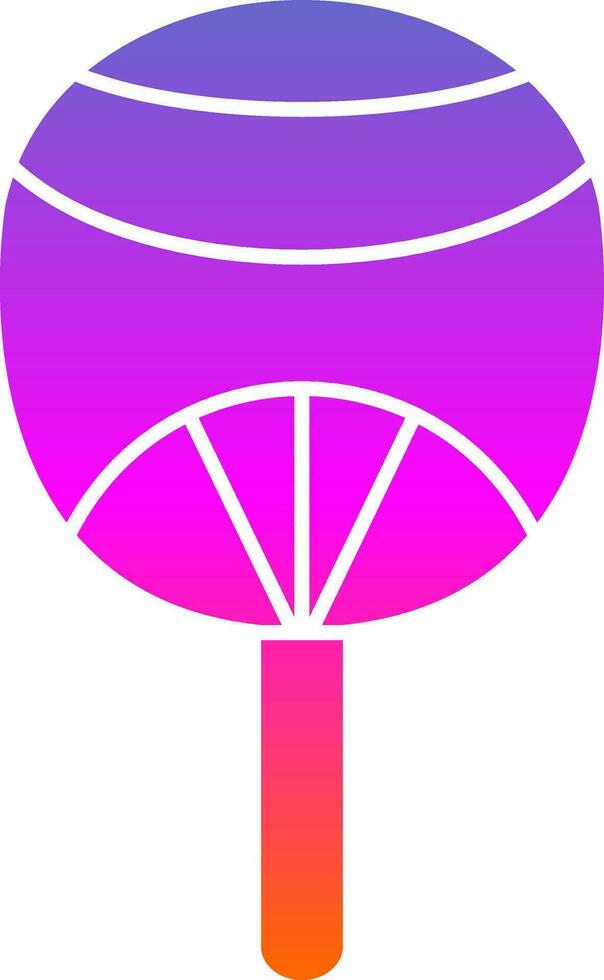 uchiwa vector icono diseño