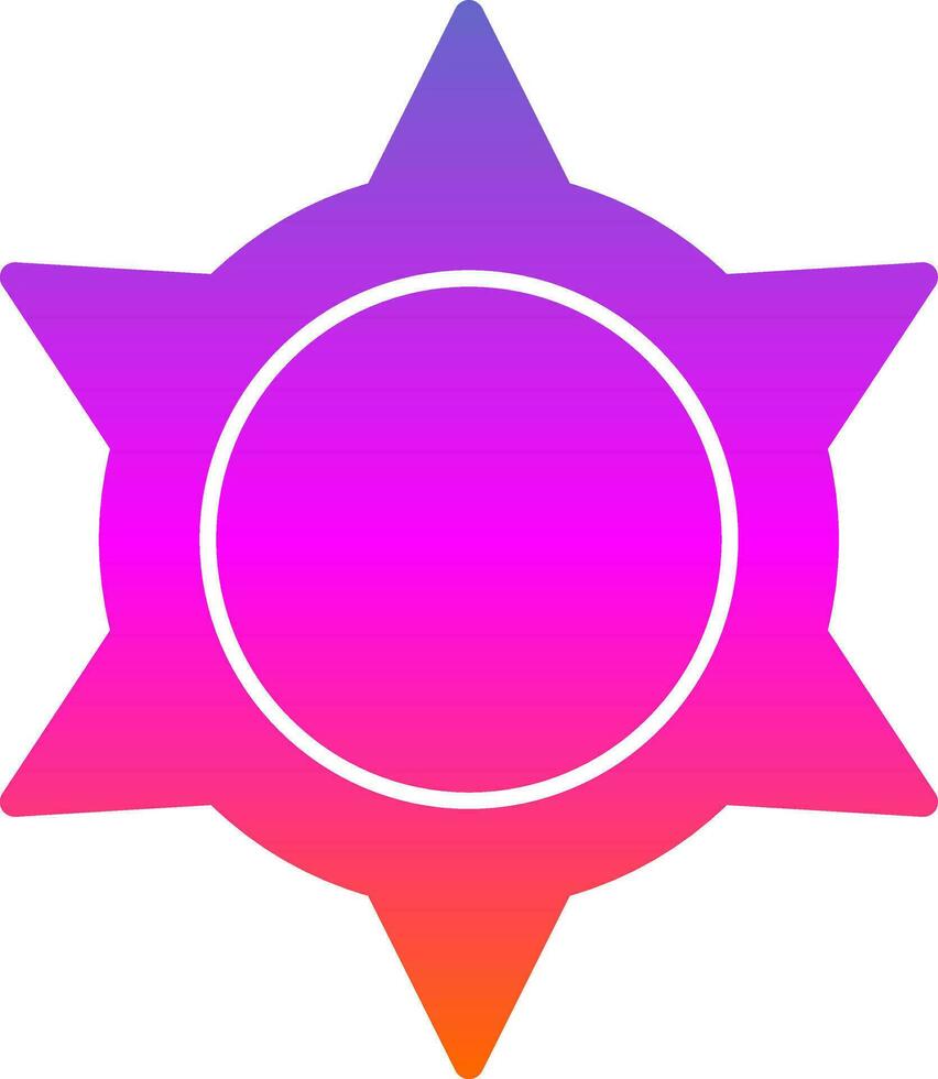 Shuriken Vector Icon Design