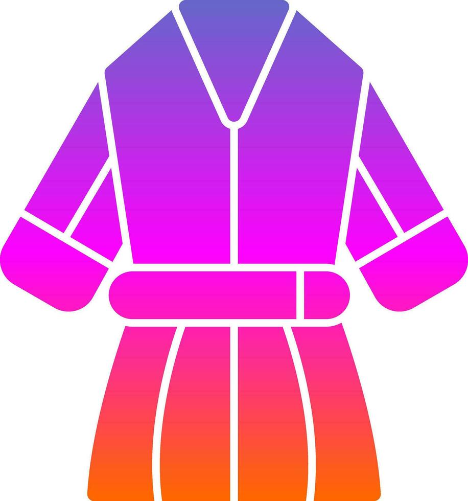 Kimono Vector Icon Design