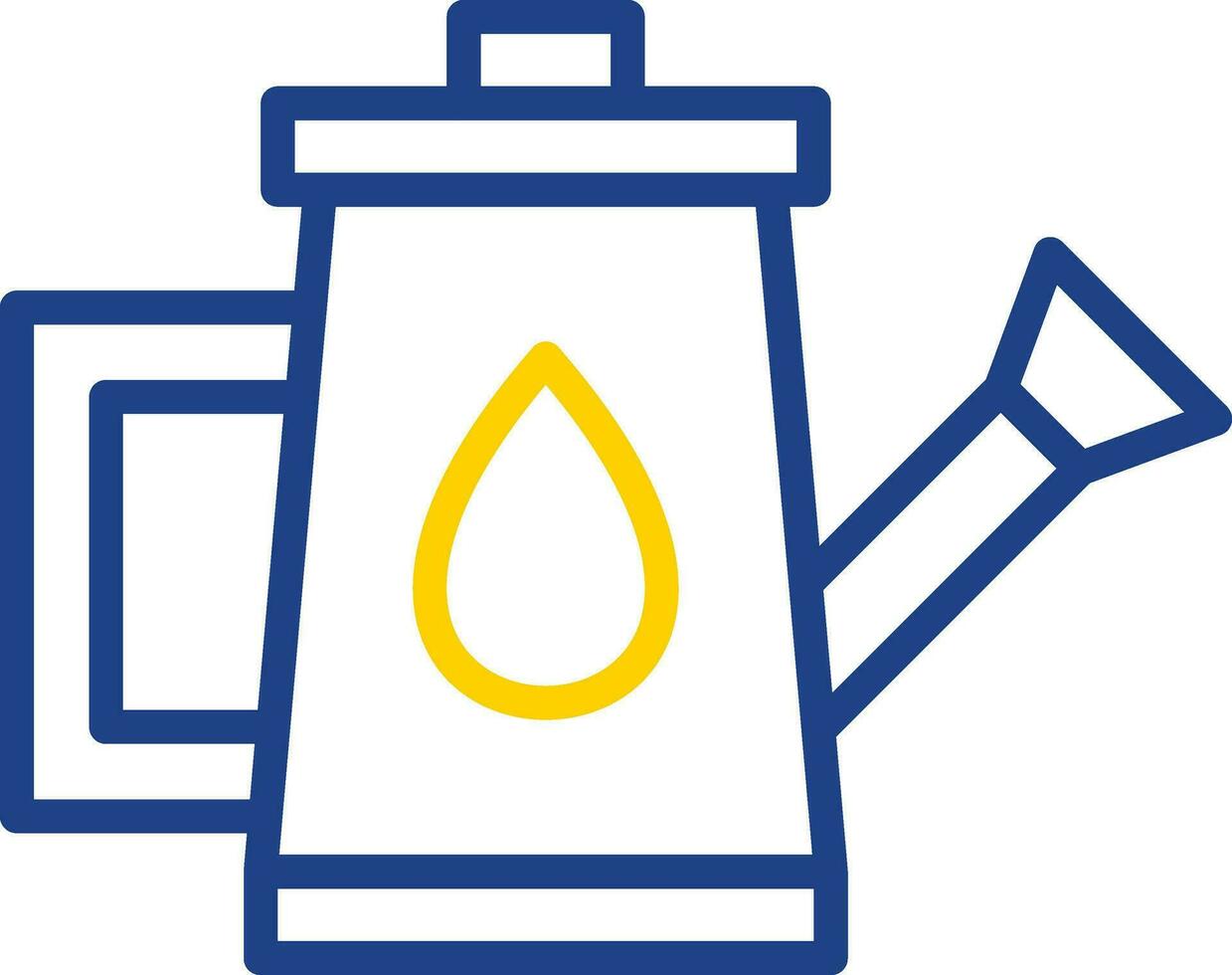 Watering Can Vector Icon Design