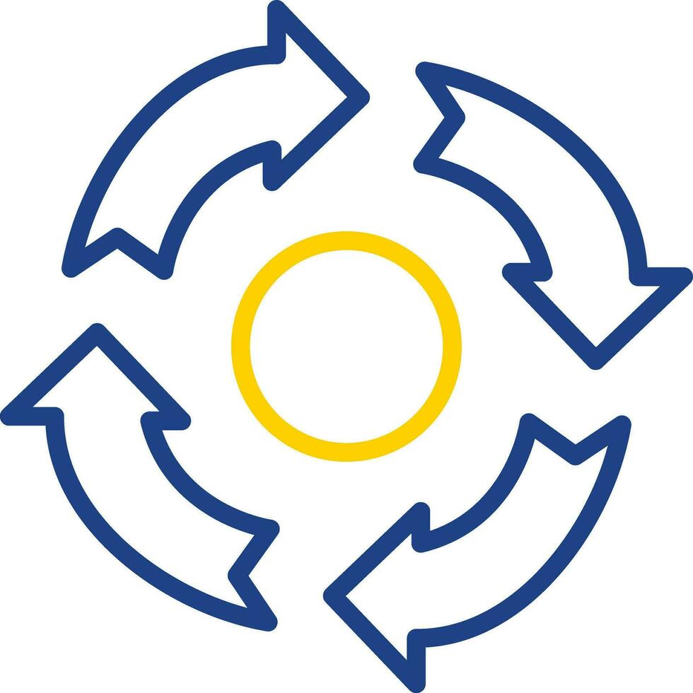 Recycling Vector Icon Design