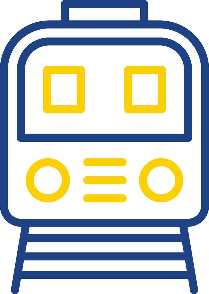 Tram Vector Icon Design