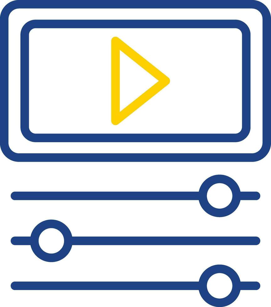 Video Vector Icon Design