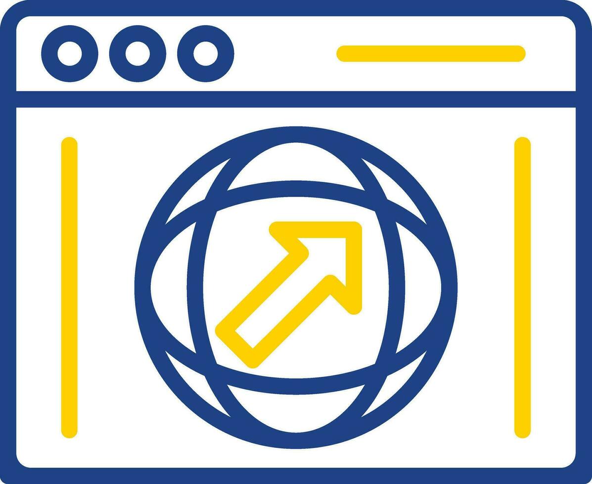 Website Vector Icon Design