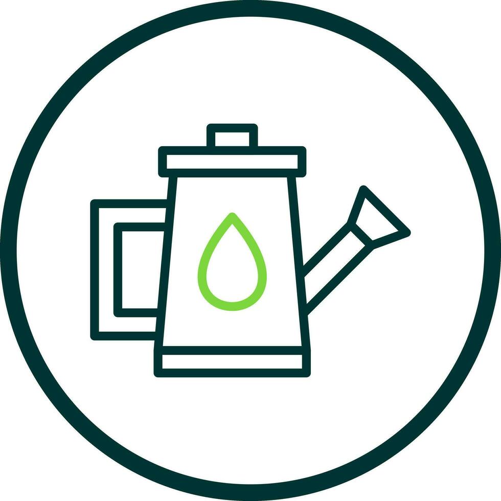 Watering Can Vector Icon Design