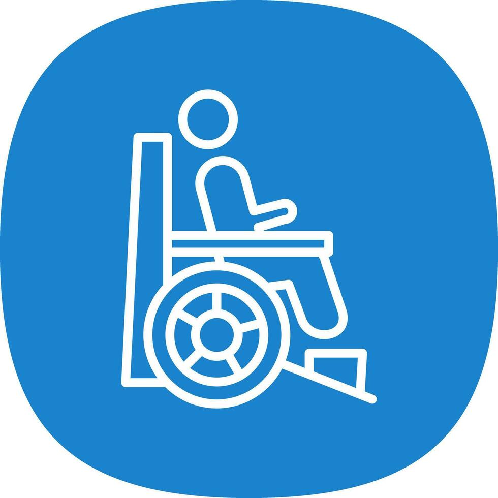 Disability Vector Icon Design