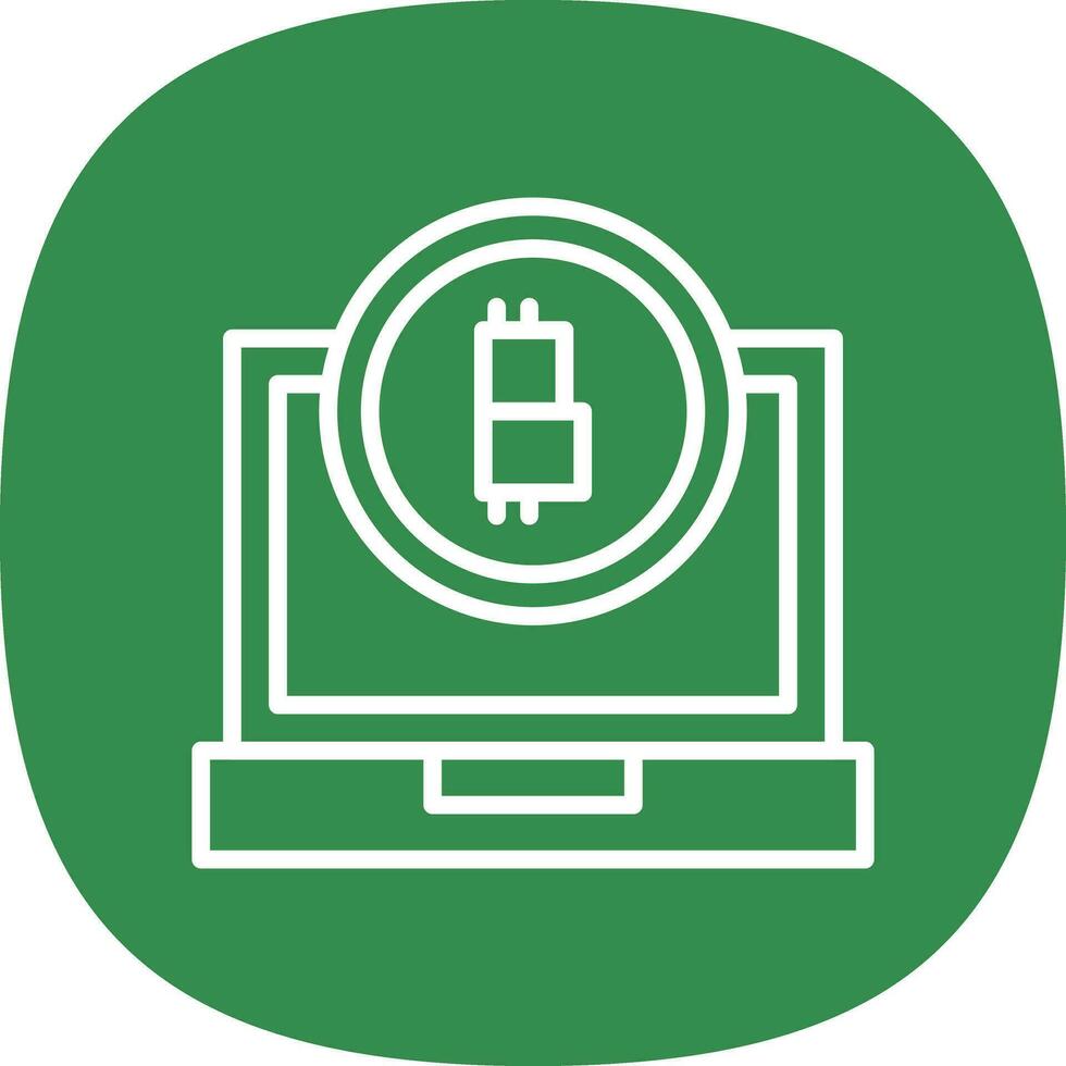 Bitcoin Vector Icon Design