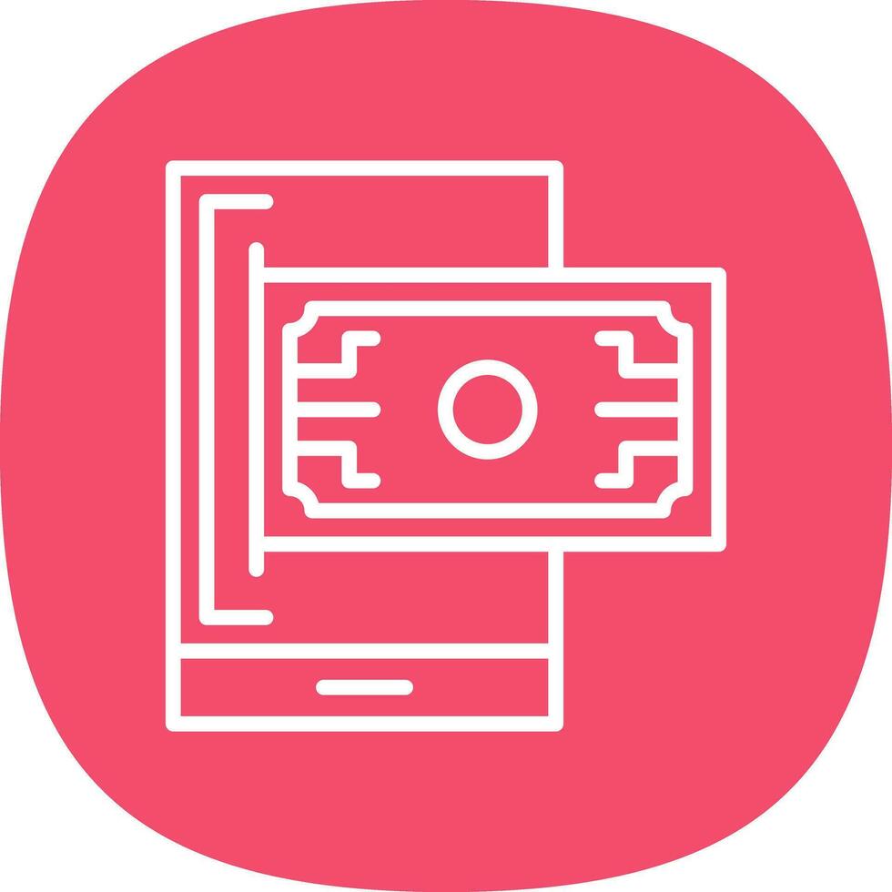 Digital wallet Vector Icon Design