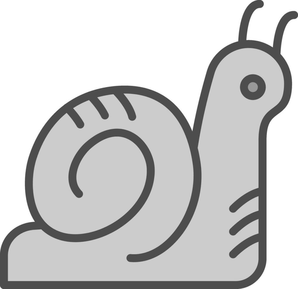 Snail Vector Icon Design