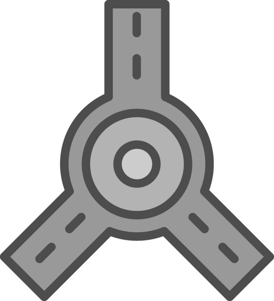 diseño de icono de vector de rotonda