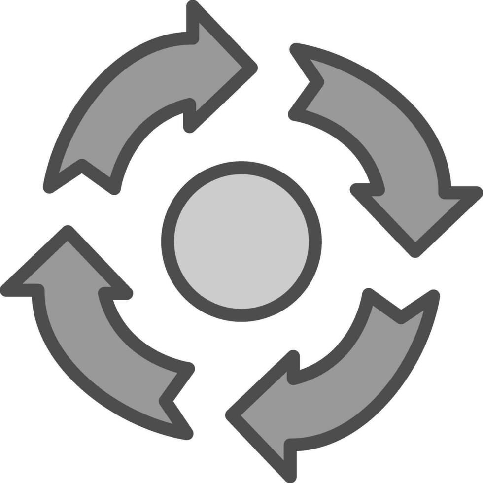 Recycling Vector Icon Design