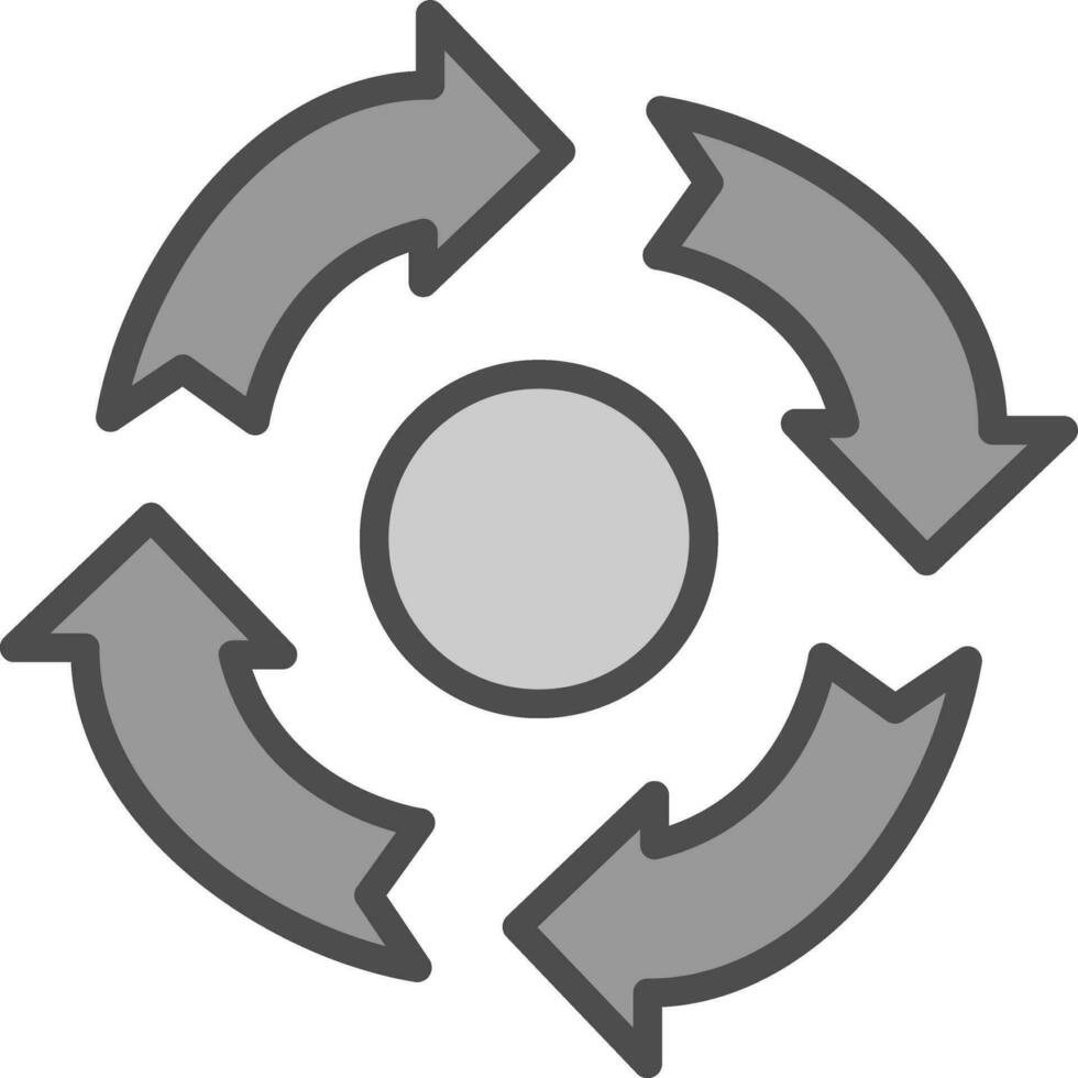 diseño de icono de vector de reciclaje