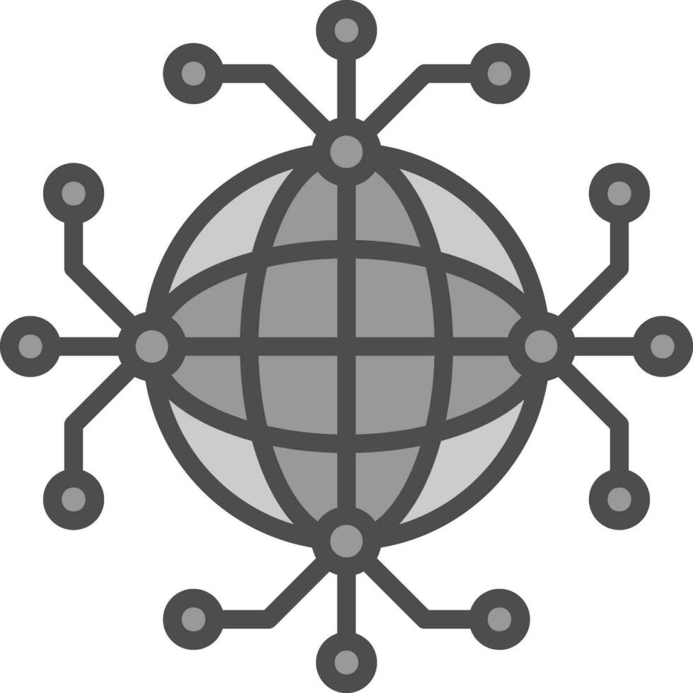 Global connection Vector Icon Design