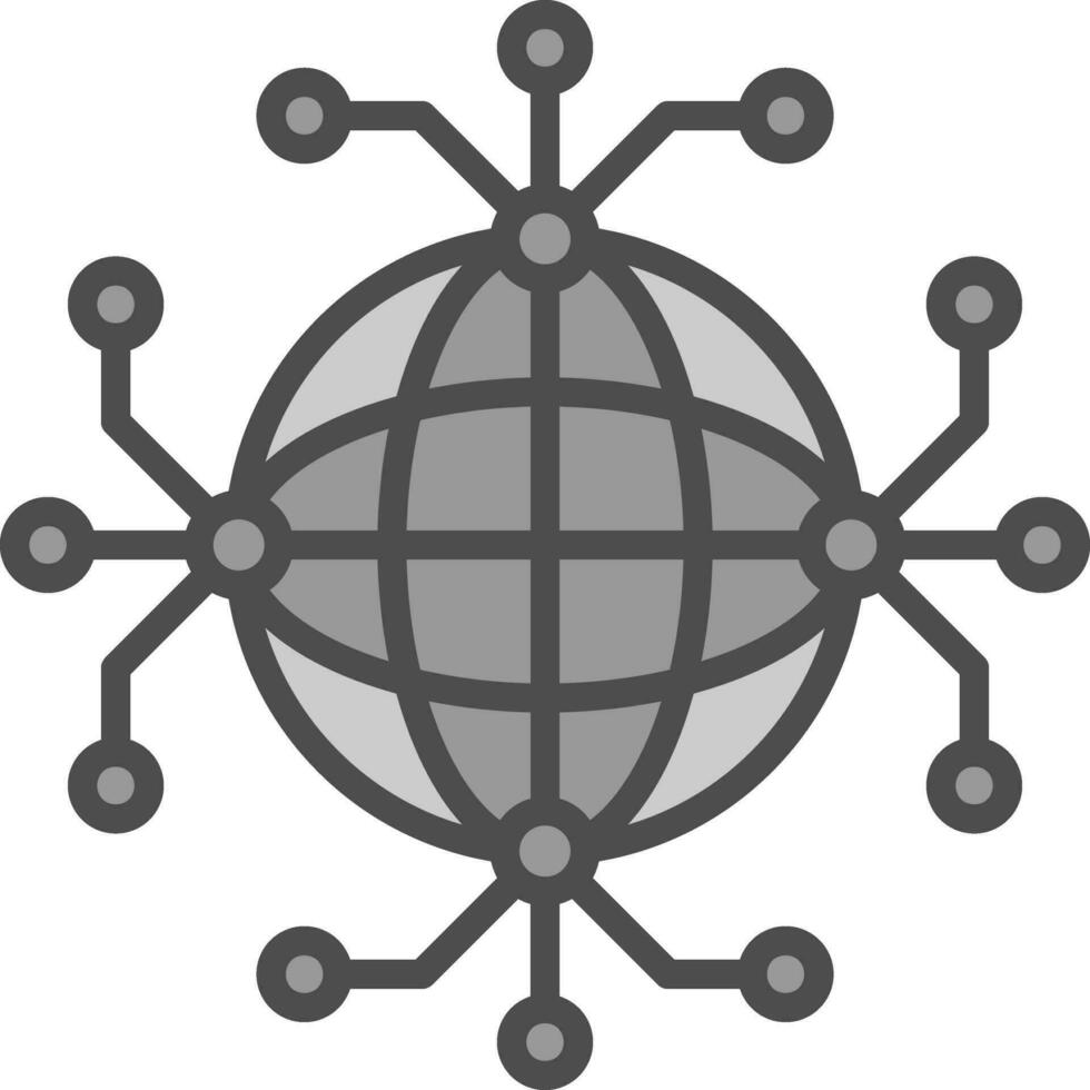 Global connection Vector Icon Design