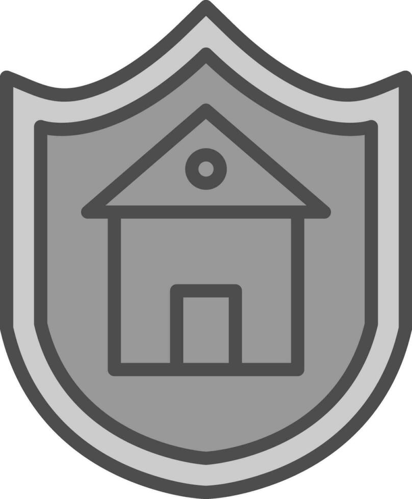 Property insurance Vector Icon Design