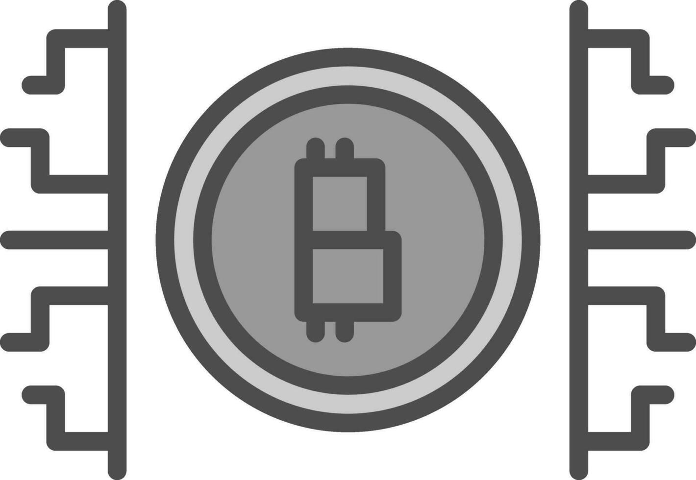 Digital currency Vector Icon Design