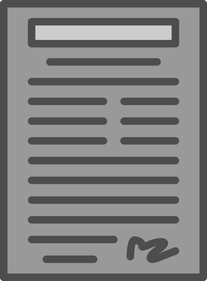 Registered document Vector Icon Design