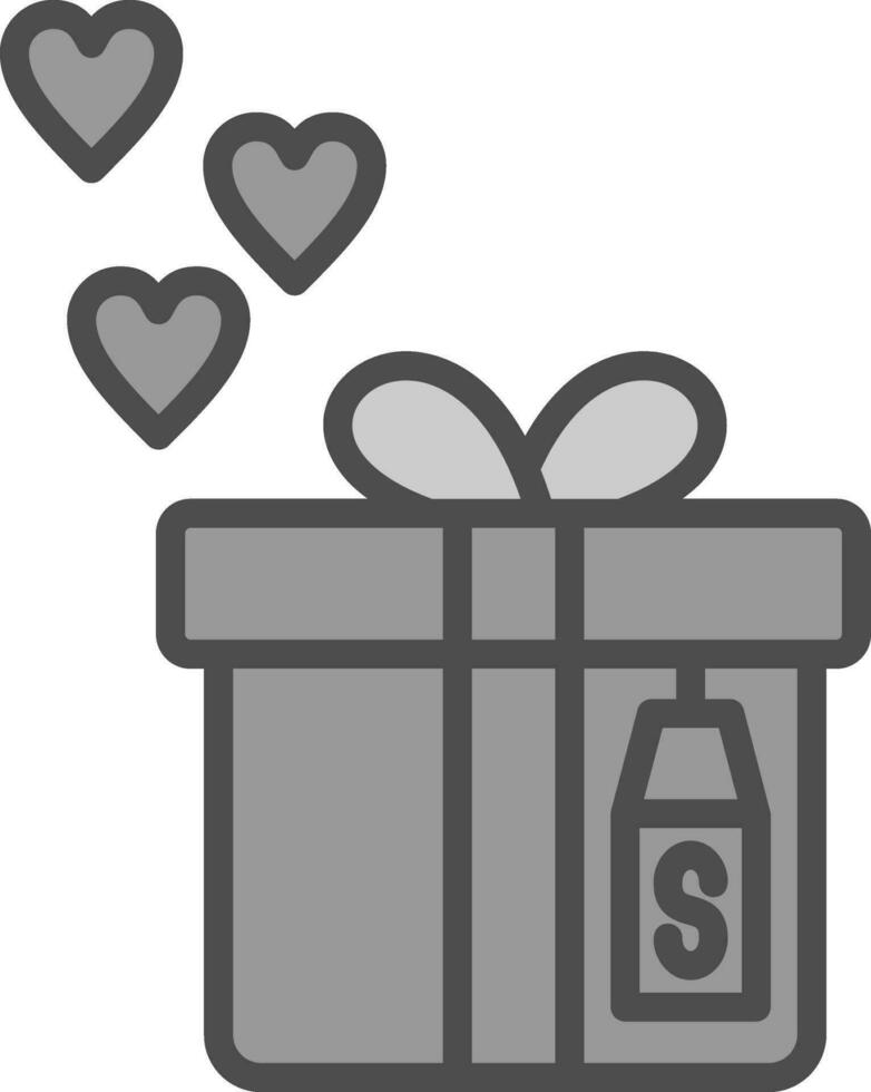 Wrapped present Vector Icon Design