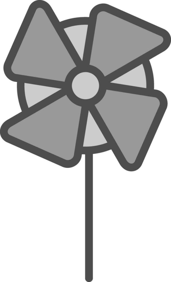 Pinwheel Vector Icon Design