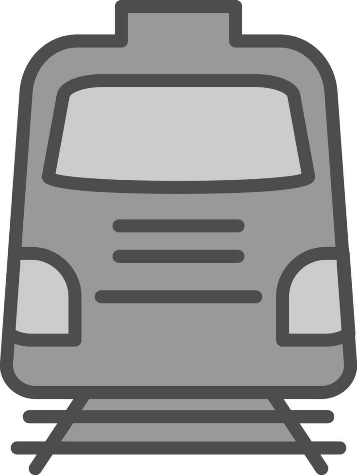 diseño de icono de vector de tren