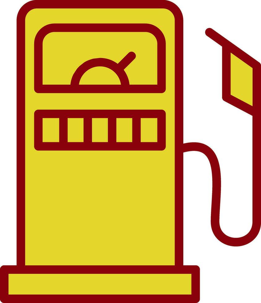 Gas Station Vector Icon Design