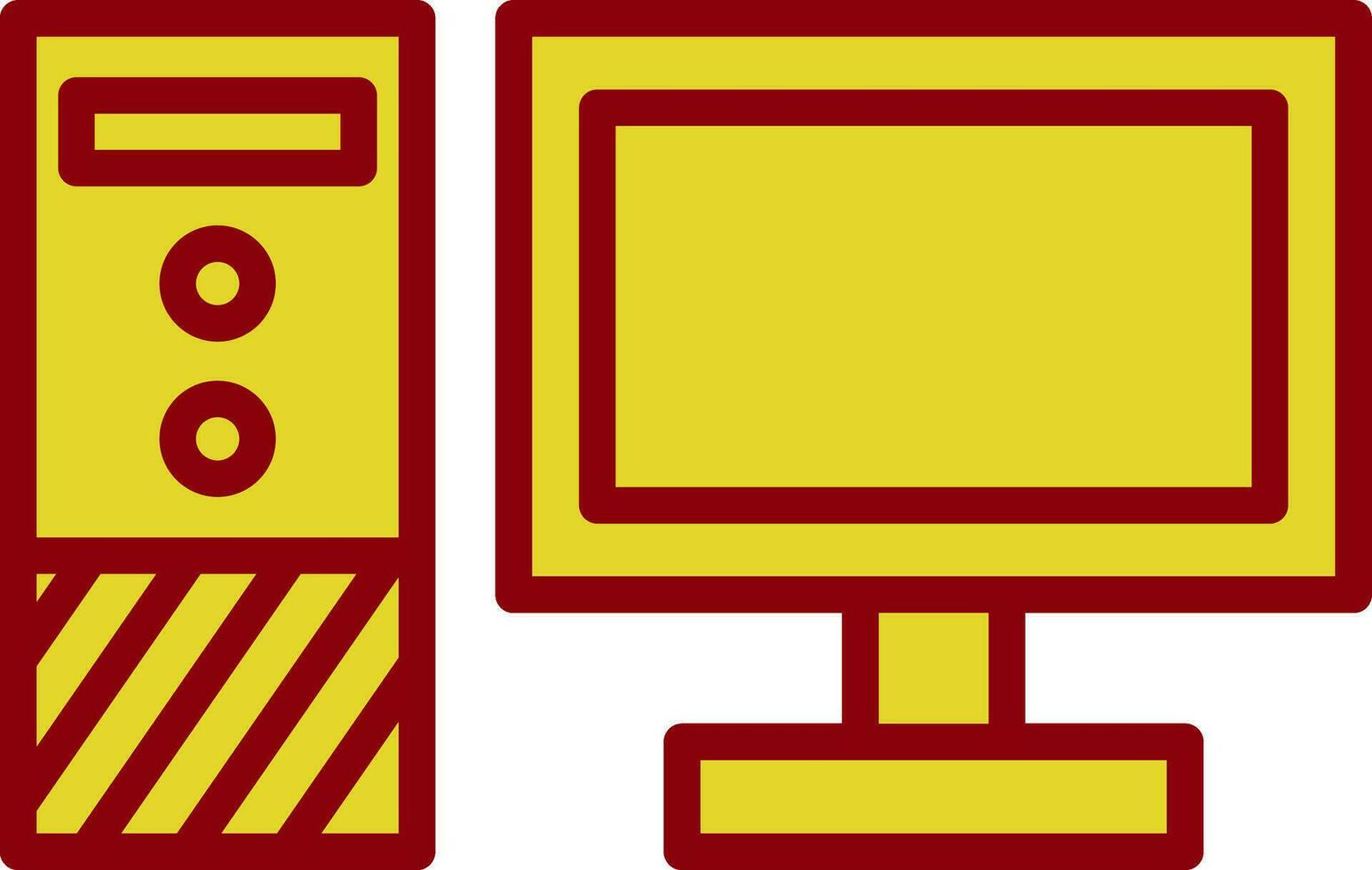 Computer Vector Icon Design